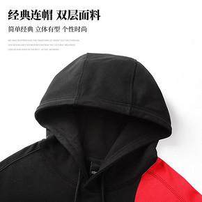 后序卫衣男潮ins连帽外套ins卫衣套头善恶卫衣男春季 国潮卫衣男 139元