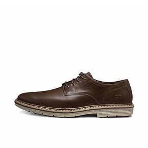 Timberland 户外休闲皮鞋 A176O 棕色 到手价1042