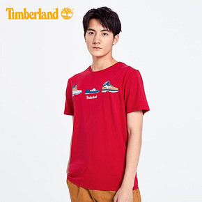 Timberland 圆领印花短袖T恤 立减50仅需300