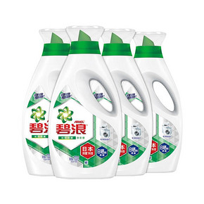 碧浪 抑菌洗衣液 700g*4瓶 *2件 69.9元（需用券，合34.95元/件）