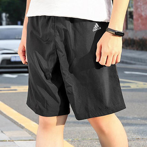 Adidas 男子跑步运动短裤 DX9700 黑 下单价119