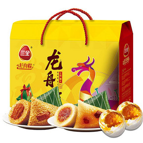 三全 嘉兴粽子礼盒 900g 多口味可选 19.9元包邮（满减） ￥20