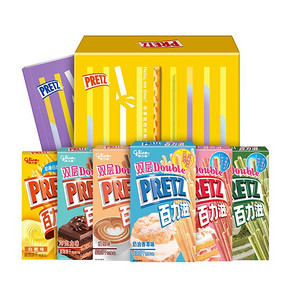 10点开始：glico 格力高 双层百力滋饼干 6盒装 *2件 30.9元包邮（前5分钟） ￥3