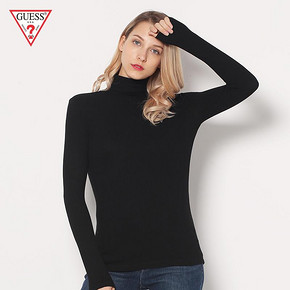 GUESS女士倒三角LOGO高领针织衫-YI3K2416 199元