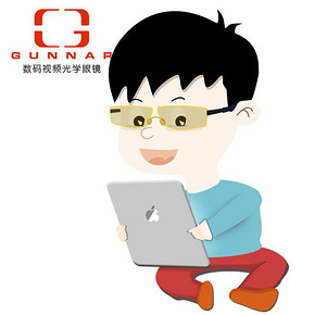 ￥369包邮 16日0点：GUNNAR儿童 防蓝光防辐射抗疲劳 平光护目眼镜