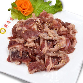 韩帝园韩式烧烤食材 新鲜腌制肥牛300g袋装牛五花烧烤肥牛鲜牛肉 23.5元