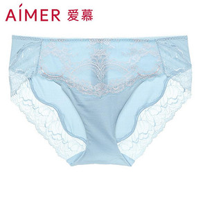 aimer 爱慕 AM231241 低腰三角内裤 *3件 158.4元（合52.8元/件）