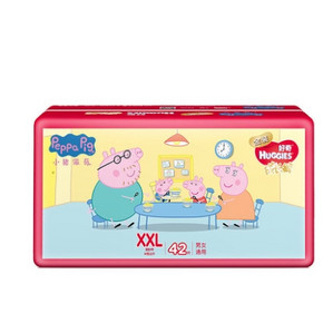 88VIP：HUGGIES 好奇 金装 婴儿成长裤 XXL 42片 *6件 455.5元包邮（合75.92元/件） 
