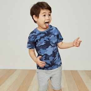 GAP 盖璞 男婴幼童夏装短袖T恤 低至34.3元（可3件7折） ￥34