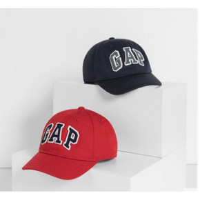 GAP 盖璞 logo徽标 儿童鸭舌帽 *3件 低至41.3元（3件7折） ￥41