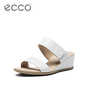 ECCO爱步 优雅通勤坡跟凉鞋女 舒适轻便女鞋 型塑35坡跟250103 979元