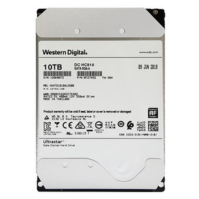 WD/西部数据 HUH721010ALE600 西数10T企业级 服务器 nas存储硬盘 2359元