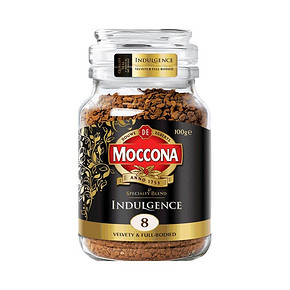荷兰Moccona进口摩可纳咖啡馆系列冻干速溶醇黑咖啡100g *2件 52.7元（合26.35元/