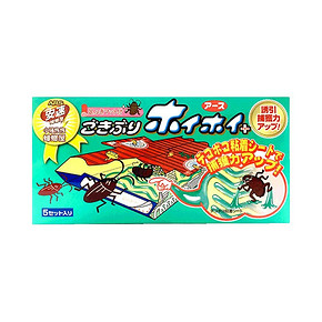 日本进口安速杀蟑系列小强恢恢蟑螂屋5枚装 *5件 99元（合19.8元/件）