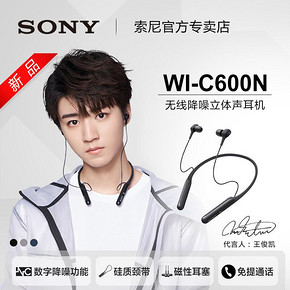 ￥859 SONY 索尼 WI-C600N 颈挂式降噪耳机
