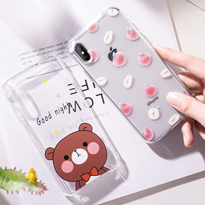 Pony iPhone/OPPO/VIVO/华为/小米 卡通硅胶 2.6元包邮