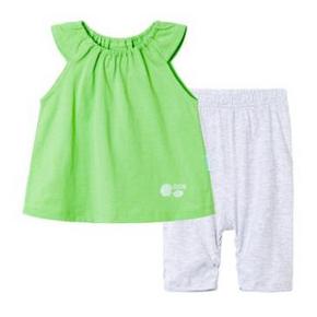 贝贝怡 女宝宝无袖套装 29.9元