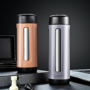 HAERS 哈尔斯 隔热防摔玻璃杯 340ml 送杯刷 19.9元包邮