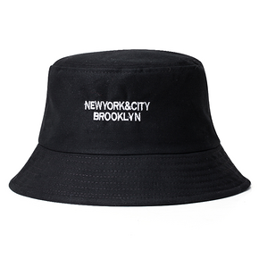 爱莱尔 女款防晒渔夫帽 56-58cm单面刺绣款 9.5元包邮