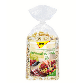 临期品：jason 捷森 水果坚果麦片 500g 16.9元包邮（需用券） ￥17