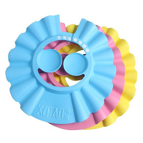 儿童洗头帽宝宝防水护耳神器洗头发洗澡护眼浴帽幼儿洗浴遮耳朵罩 12.8元