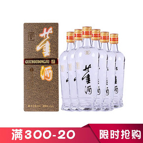 董酒老贵董酒54度500ml*6瓶整箱白酒董香型高度纯粮食酒年货礼盒 359元