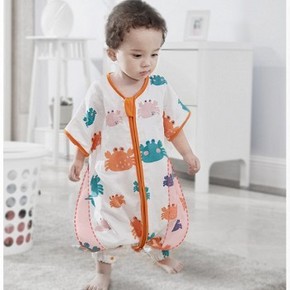 天猫 10点开始： BabyCare 分腿儿童纱布睡袋 *2件 208.5元包邮（合104.25元/件）