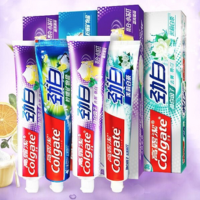 10点开始： Colgate 高露洁 劲白牙膏套装 26.9元包邮