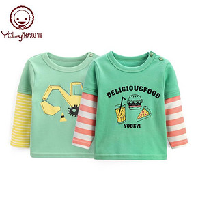 ￥28 Yobeyi 优贝宜 儿童t恤长袖