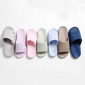 凉拖女夏季室内防滑洗澡浴室平跟韩版居家防滑可爱凉拖鞋家用 12.9元