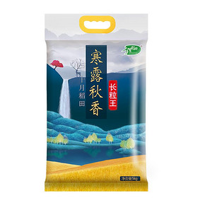 十月稻田 寒露秋香 长粒王大米 5kg *2件 67.4元（需用券，合33.7元/件）