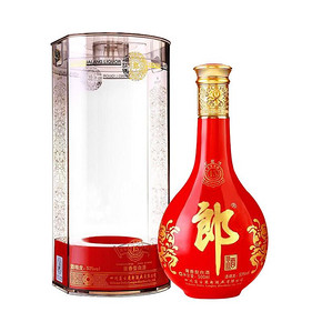 郎酒 红花郎 十五年 53度 500ml 酱香型 423元