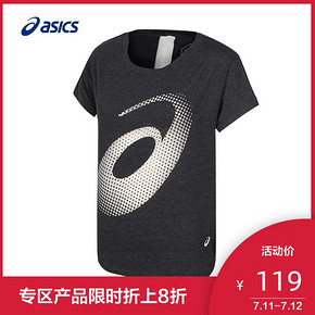 ￥75.2 ASICS亚瑟士 2019春夏 新款 女式印花短袖T恤
