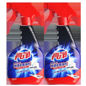 亮净去重油污剂强力洁净厨房抽油烟机灶台水槽去油渍喷雾2瓶装 14.9元