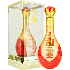宜宾五粮股份出品兴隆珍藏粮食酒婚庆结婚用白酒喜酒礼盒单瓶装 68元