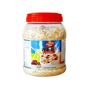 ￥83.6包邮 丹帝 瑞士水果早餐燕麦片 1.35kg *2件