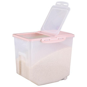 尚合 塑料储米箱 14斤装 送量杯 13.9元包邮 ￥14