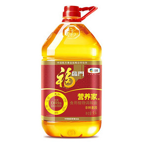 中粮直销 福临门 非转基因 营养家调和油5L 食用油 89.9元