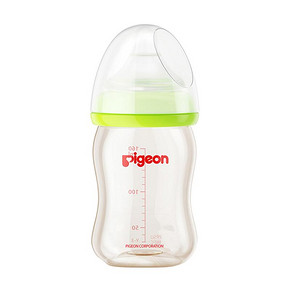 贝亲（pigeon） AA76 宽口径PPSU奶瓶 160ml *2件 103.5元（合51.75元/件）