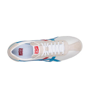 鬼塚虎（Onitsuka Tiger） TIGER CORSAIR 中性款休闲运动鞋 43.5 白色/海蓝 483元