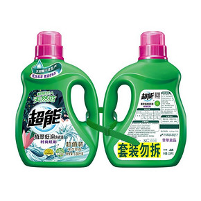 18日10点： 超能 植翠低泡洗衣液套装（3.38kg+3.38kg） 48元包邮（需用券，前3