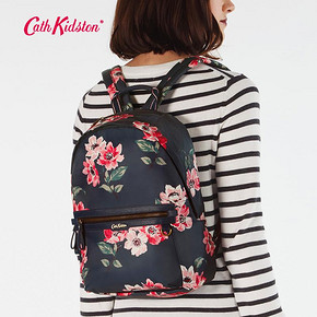 Cath Kidston2018秋款英伦印花阿斯特休闲双肩包时尚潮流背包 445元