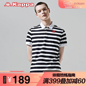 Kappa卡帕 男运动短袖POLO衫 聚划算189