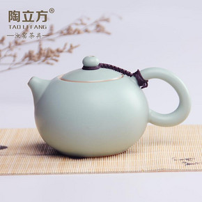 陶立方 汝窑茶壶 66元