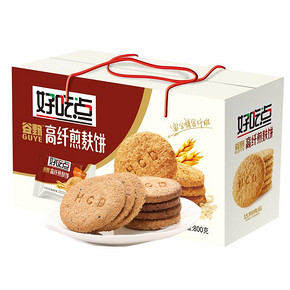 好吃点 高纤饼干系列 粗粮饼 800g 17.9元