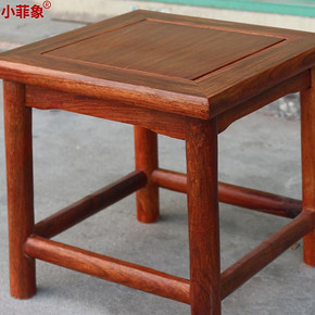 小菲象红木家具非洲花梨木经典实木小方凳矮凳学生登家庭实用301 198元