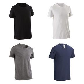 迪卡侬 男士 运动T恤 4件 79元