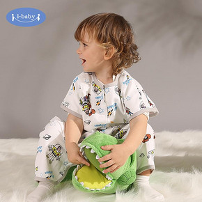 ibaby 草珊瑚抗菌纱布睡袋 168元