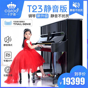 Carod/卡罗德全新立式钢琴T23 成人专业演奏初学者家用品牌真钢琴 17399元