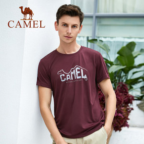 CAMEL 男士速干T恤 *2件 58.5元（合29.25元/件）